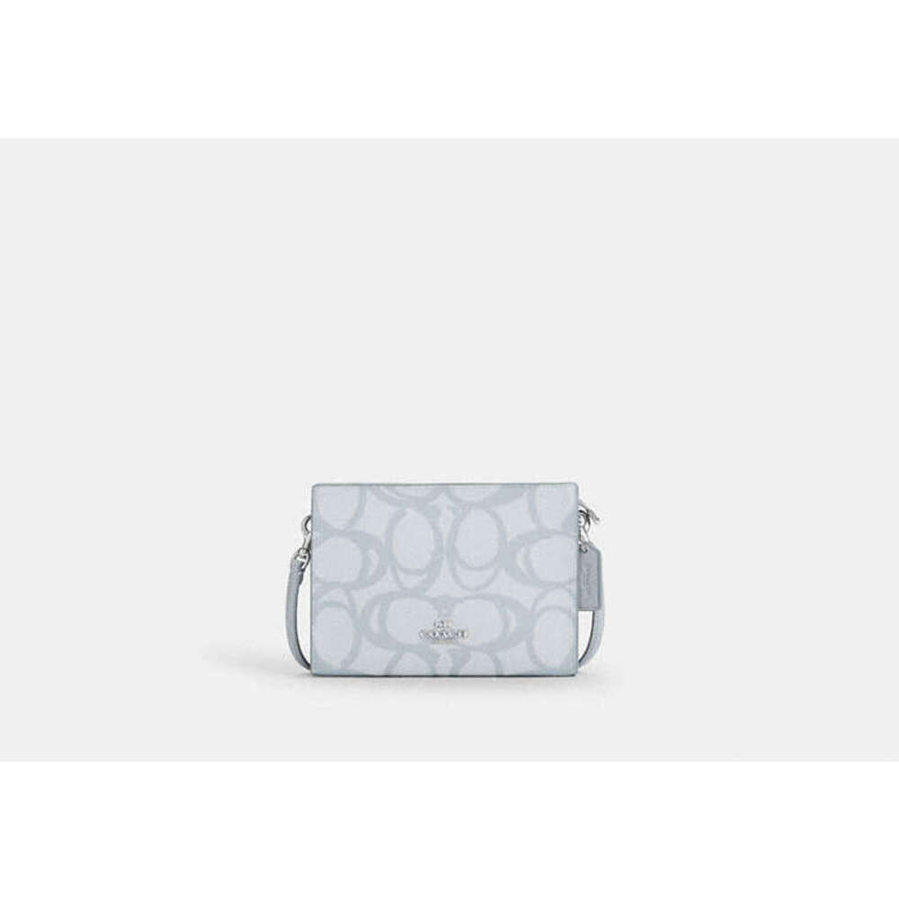 Slim Crossbody Bag In Sketch Signature Canvas